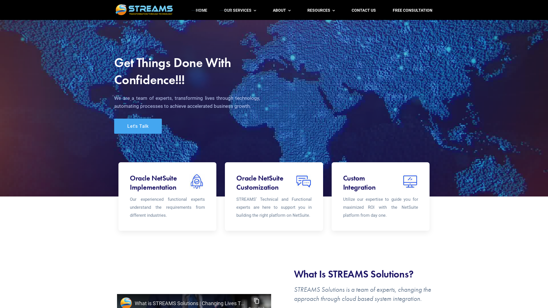 STREAMS Solutions